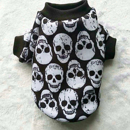 Skull & Ghost Halloween Pet Clothing