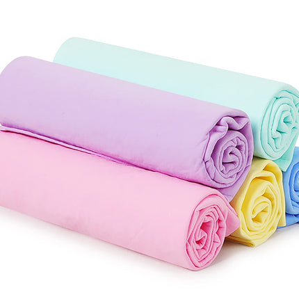 Pet Quick Dry Shammy Towel Bulk Cat Towel 5 PCS Dog Super Absorber Grooming Towel Dog Grooming Towels Pack Large