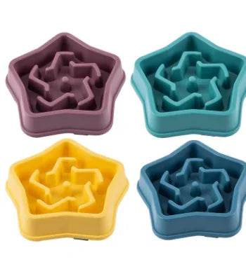 Pet Cat Dog Slow Food Bowl - Nai Pet Store