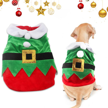 Christmas Santa Pet Costume