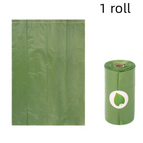 Green garbage bags 1rolls