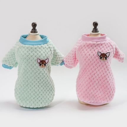 Pet Fleece Clothes — Cozy England Style