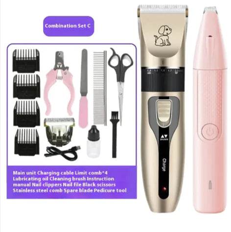 Electric Pet Grooming Clipper Set - Nai Pet Store