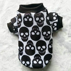 Black ghost head sweater / XL