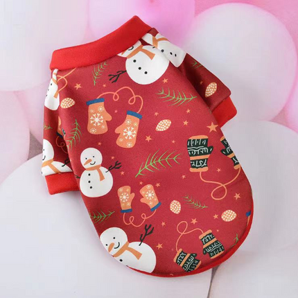 Cartoon Christmas Dog Costume & Clothes