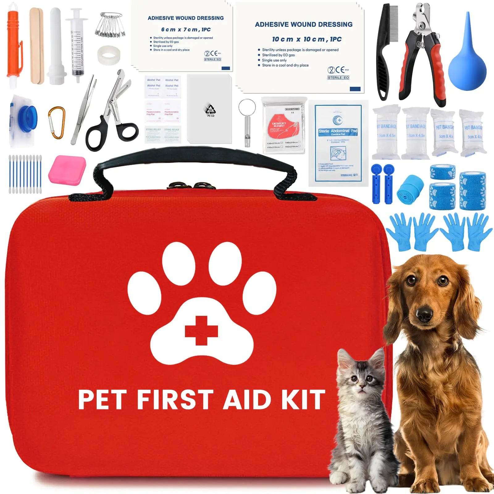 CinKeer Pet First Aid Kit - Nai Pet Store
