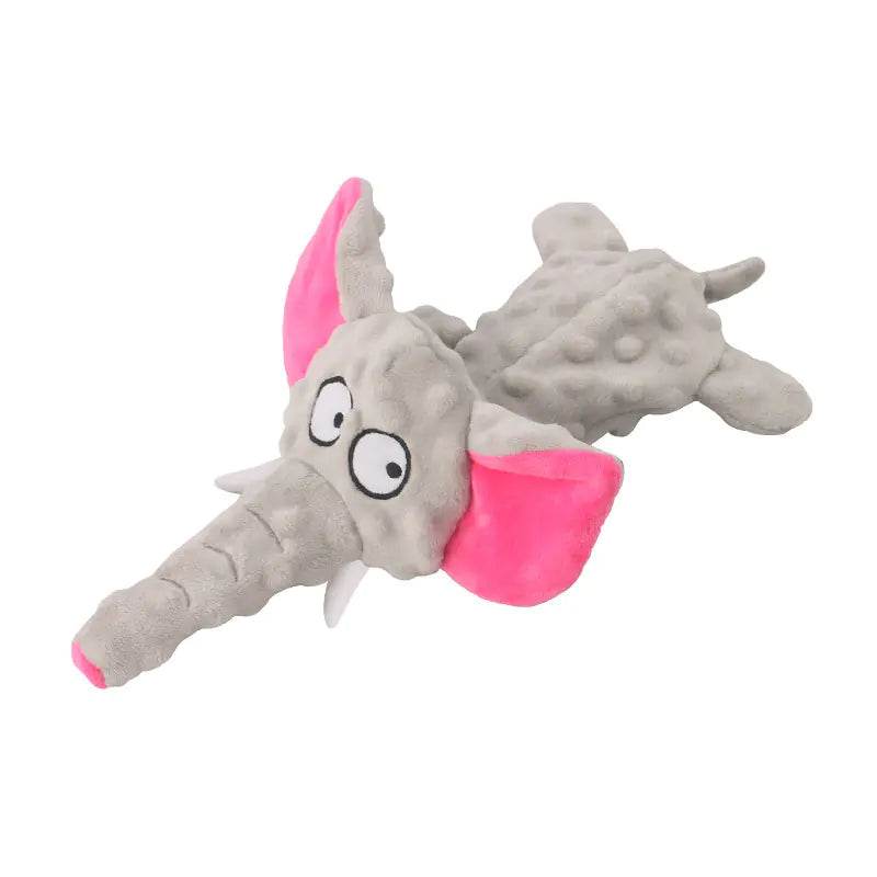 New Plush Elephant Pet Toy - Interactive Sound Toy - Nai Pet Store