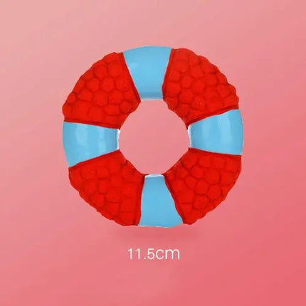 Latex Dog Toys – 2-Piece Starfish or Lifebuoy Set
