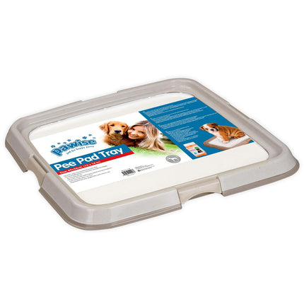 Pawise Pee Pad Holder for Puppy Pads Dog Pad Holder Pee Pad Tray for Training PadsPuppy Pad Holder for Dogs (23.5"x23.5")