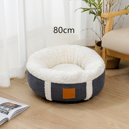 Super Soft Lamb Wool Pet Bed | Warm Winter Nest for Cats & Dogs | 4 Sizes & Colors