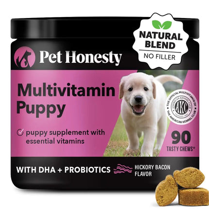 Pet Honesty Multivitamin Puppy Treats – Hickory Bacon