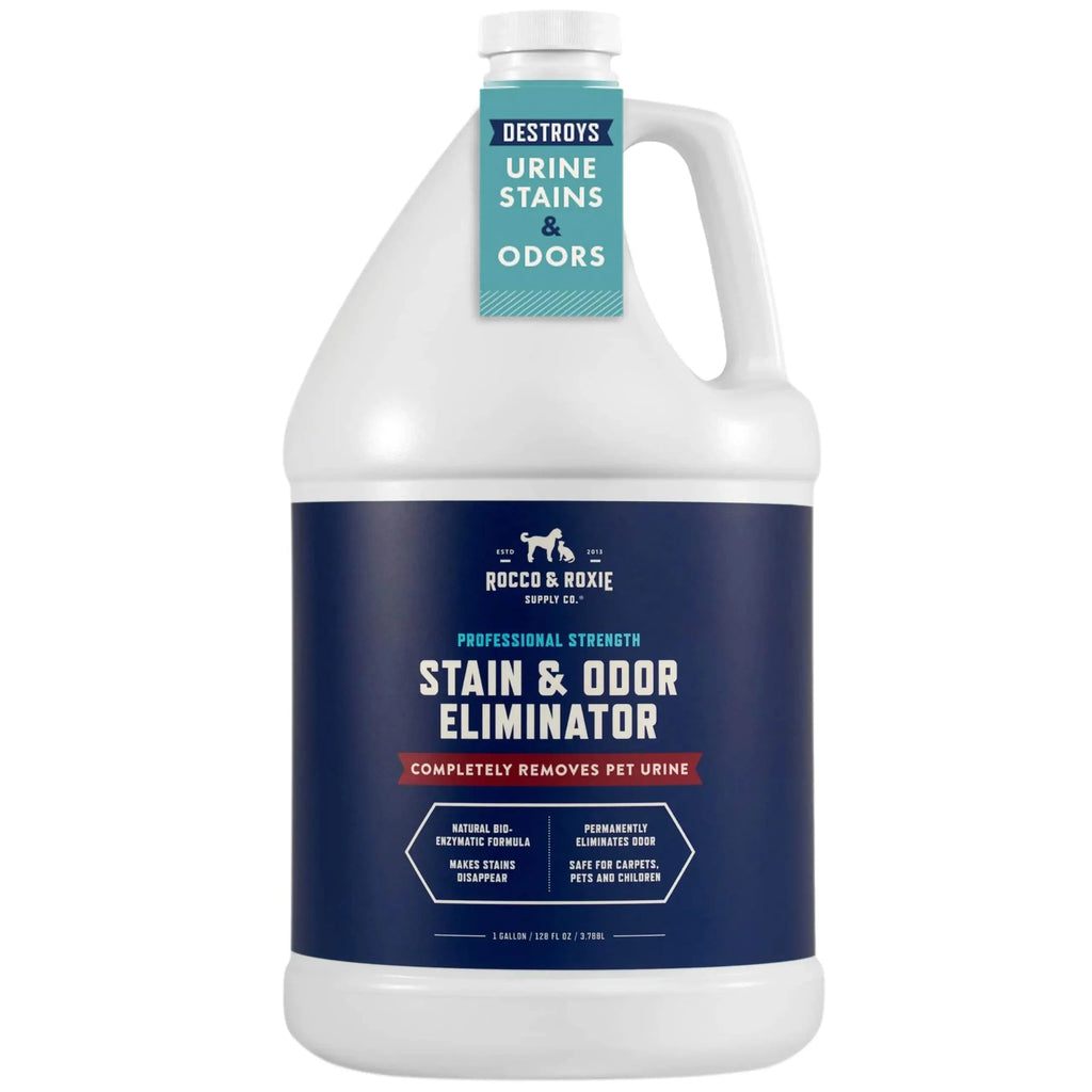 Professional strength pet stain and odor eliminator for urine, safe for carpets and pets