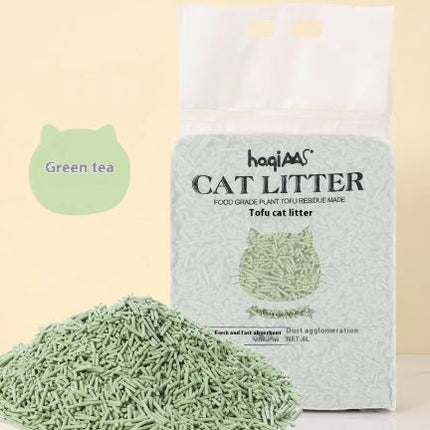 Tofu Cat Litter™ | Natural, Dust-Free & Odor-Control Clumping Litter for Cats