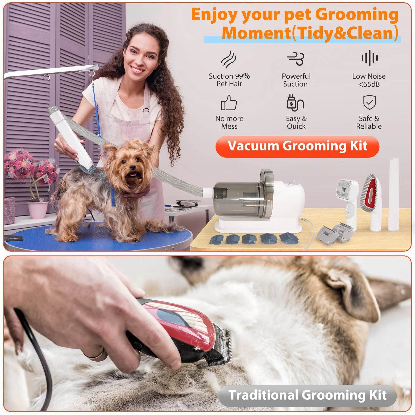 All-in-One Pet Grooming Kit - Nai Pet Store