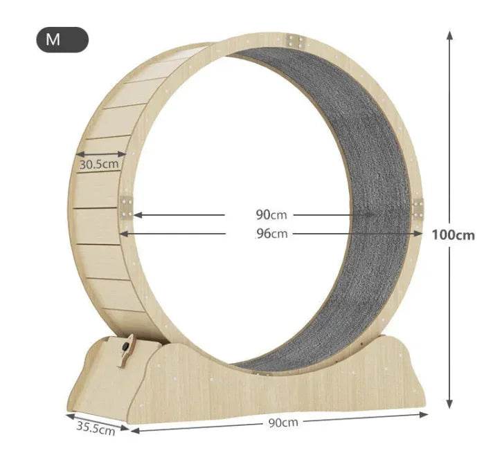 Purr Fit Cat Running Wheel - Nai Pet Store