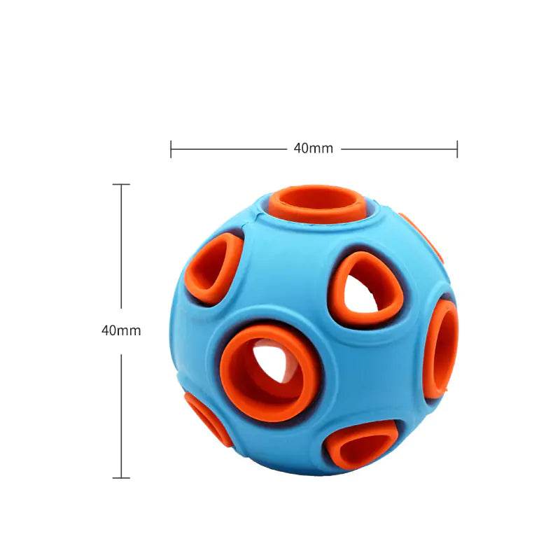 Glow-in-the-Dark Dog Toy Ball for Chewing (Medium/Large) - Nai Pet Store