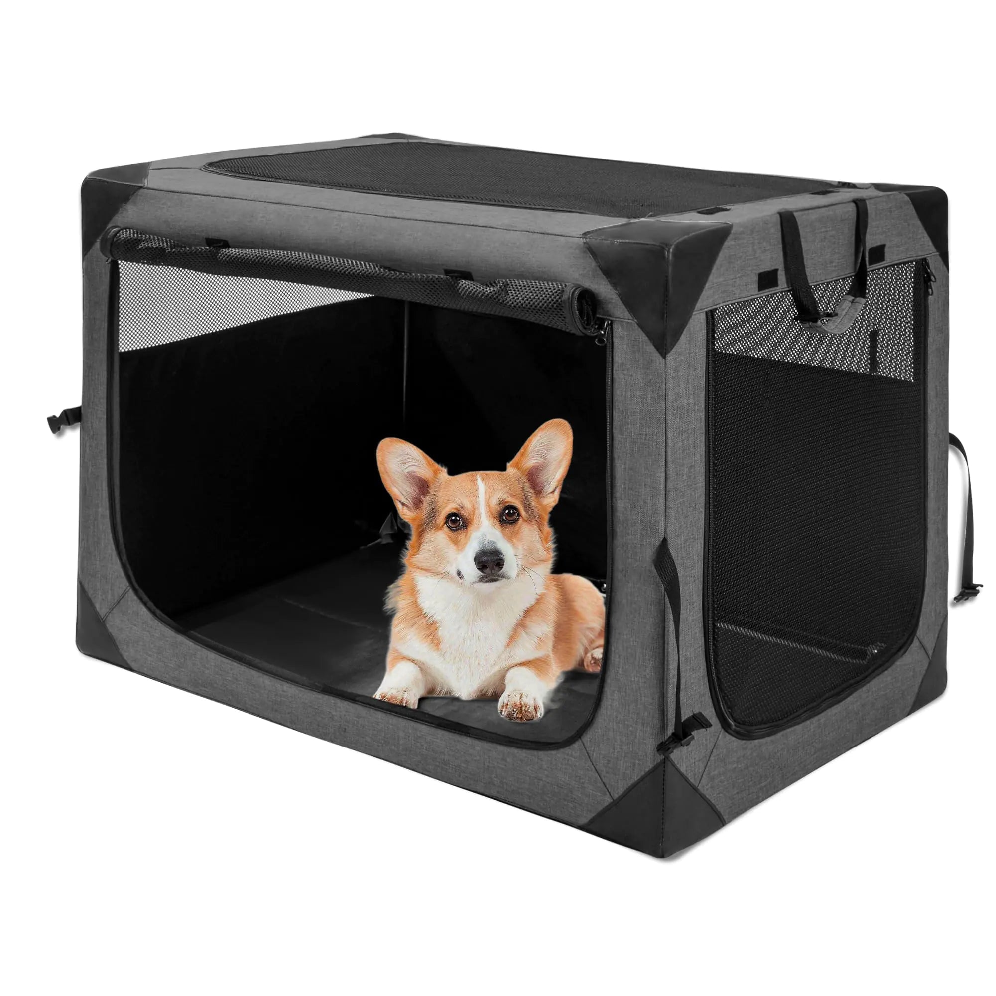Hiaksedt Dog Crates 30 Inch Collapsible