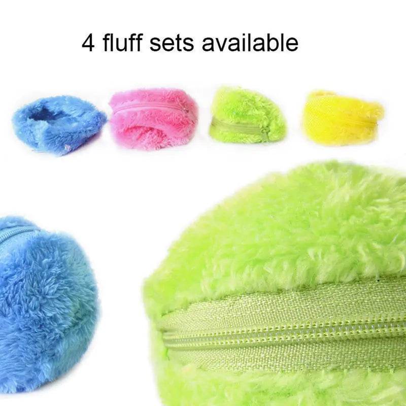 Automatic Plush Ball Pet Toy - Nai Pet Store