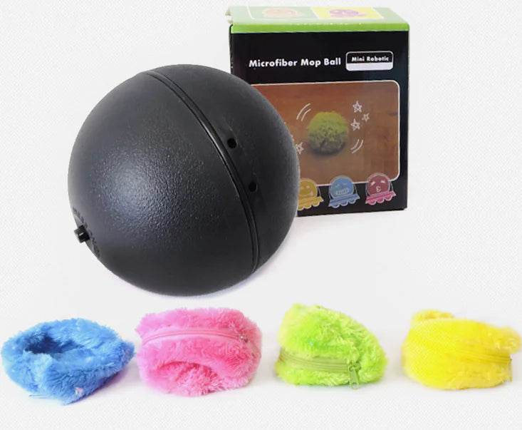 Automatic Plush Ball Pet Toy - Nai Pet Store