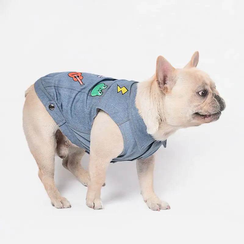 Embroidered Casual Vest for Pets - Nai Pet Store
