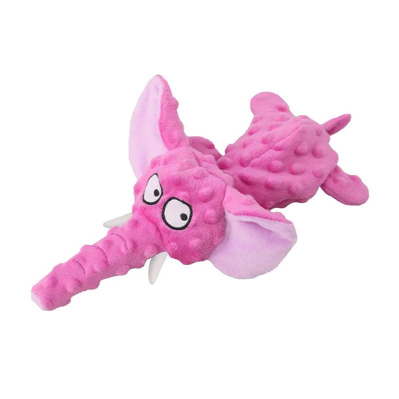 New Plush Elephant Pet Toy - Interactive Sound Toy - Nai Pet Store