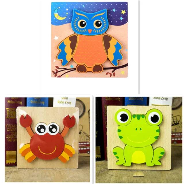 3D Animal Puzzle Set - Nai Pet Store