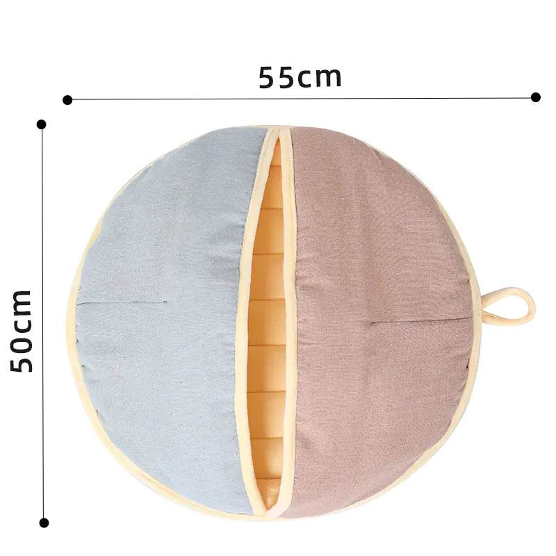 Cat Bed and Sleeping Bag with Dual Use Design - Nai Pet Store