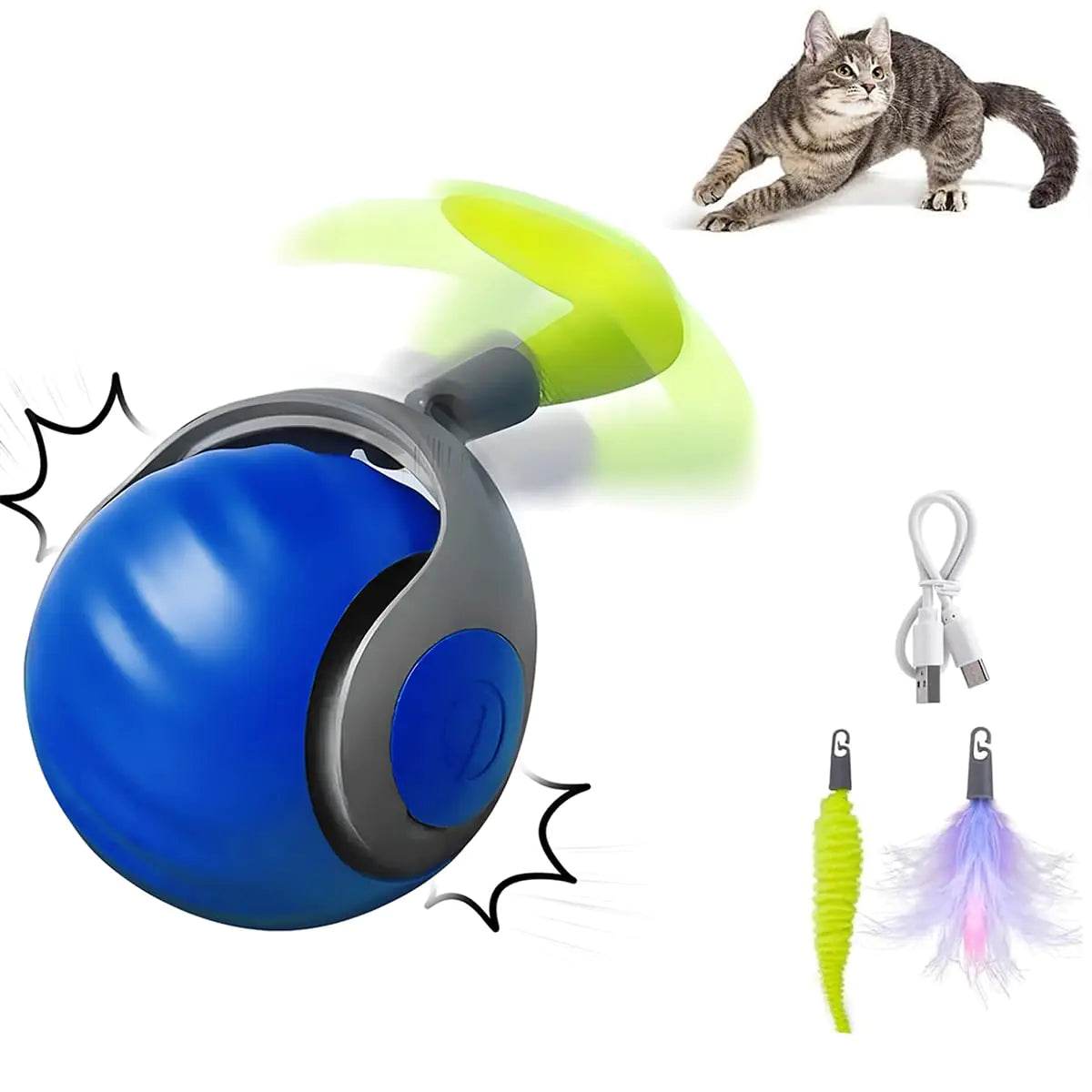 Plresen Speedy Tail 2.0 Speedy Tail Cat Toy - Nai Pet Store