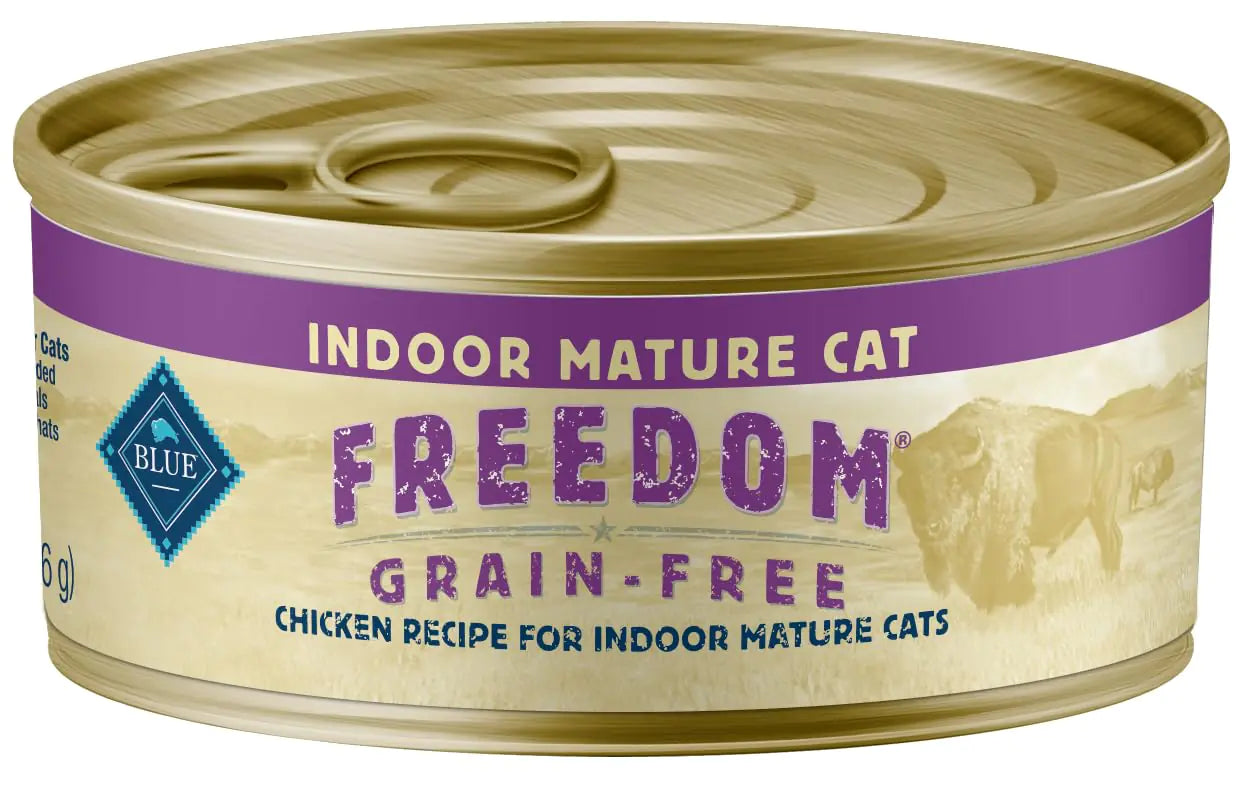 Blue Buffalo Freedom Grain-Free Wet Cat Food 5.5-oz. Cans (24 Count)