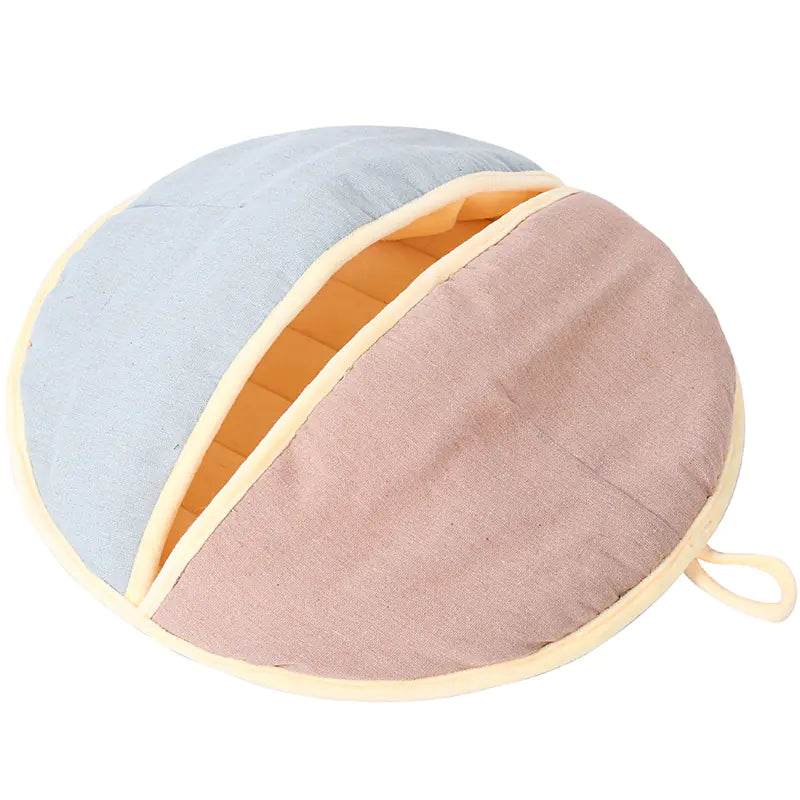 Cat Bed and Sleeping Bag with Dual Use Design - Nai Pet Store