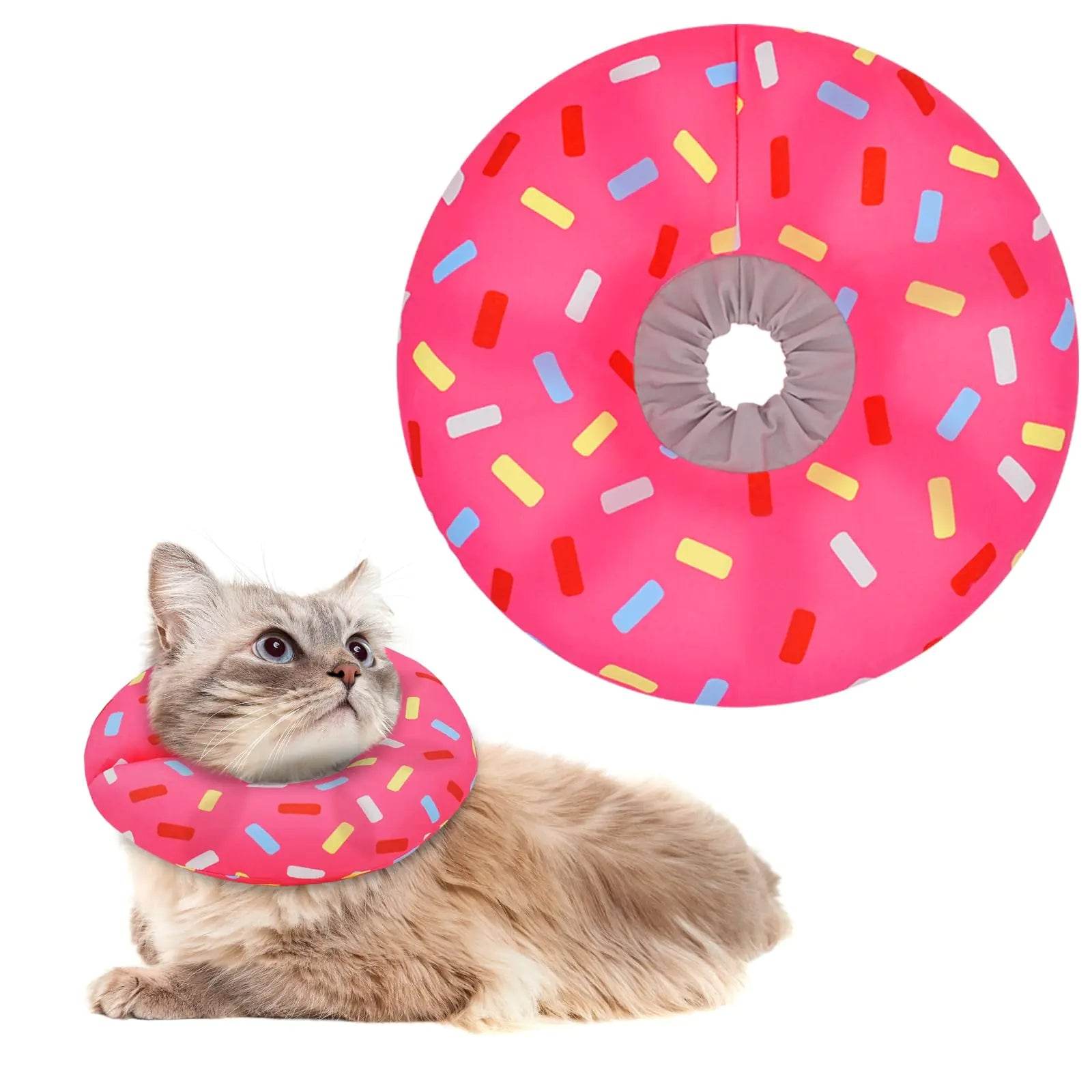 Soft Inflatable Cat Cone Collar - Nai Pet Store