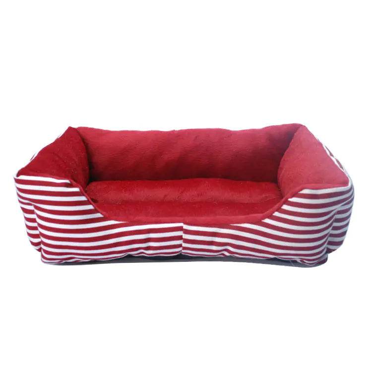 Luxury Retro Square Pet Bed and Sofa for Dogs - Nai Pet Store