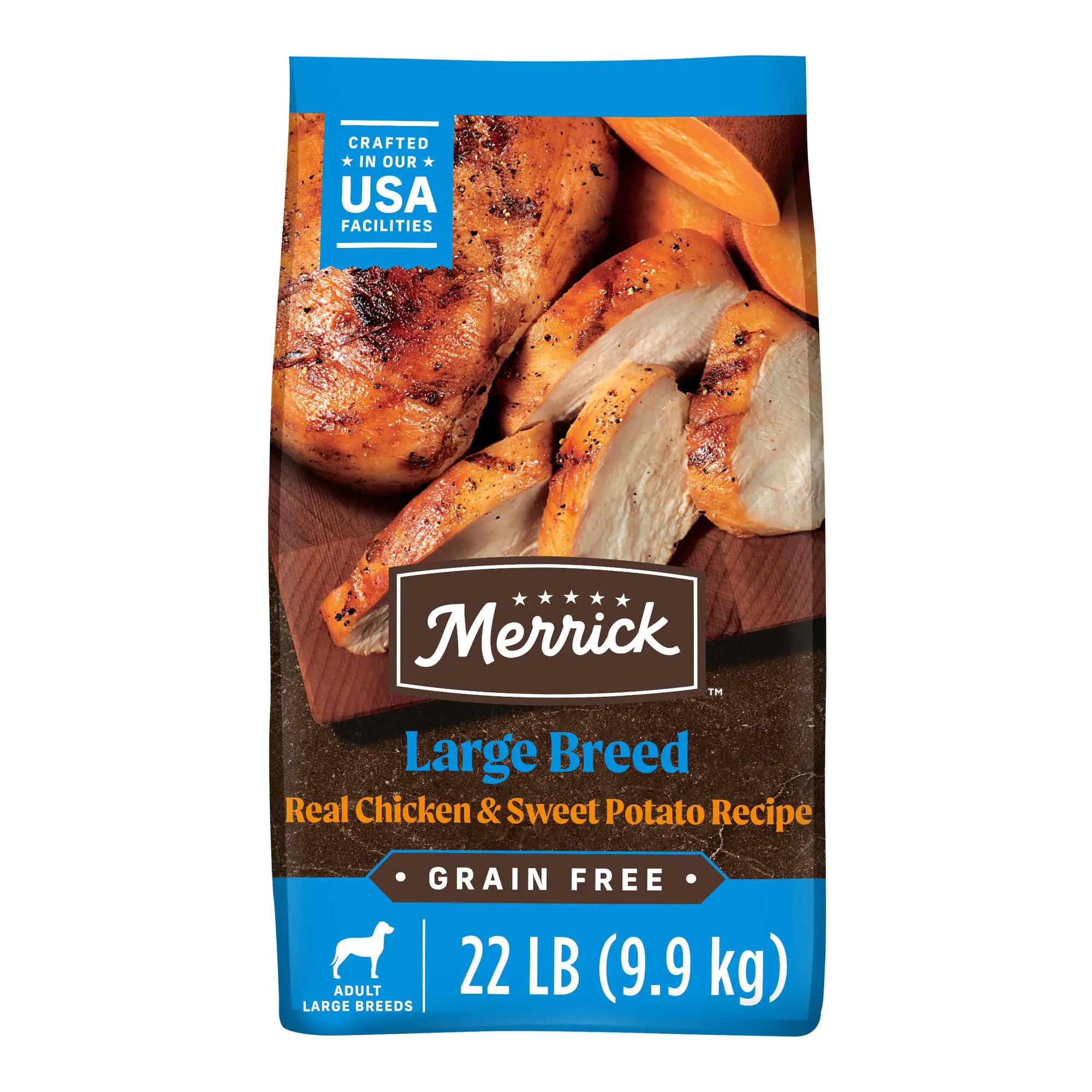 Merrick Grain Free Premium Large Breed Dry Dog Food - 22.0 lb. Bag
