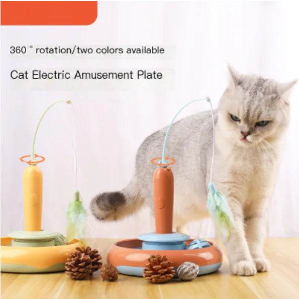 Electric Pet Toy - Multifunctional Cat Teaser Ball - Nai Pet Store