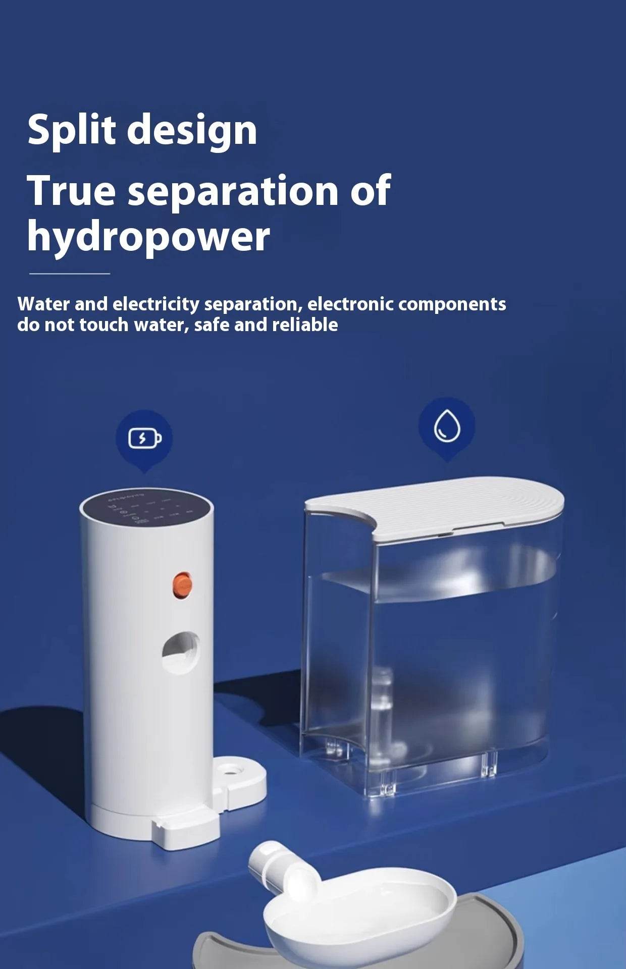 Cordless Pet Water Fountain with Smart Alerts - Nai Pet Store