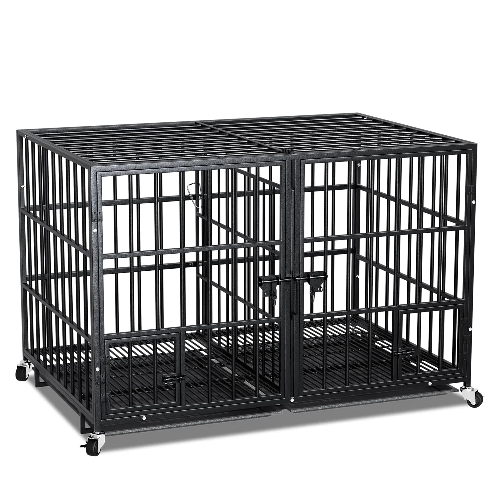 EZ4ENCE 42 Inch Metal Dog Crate