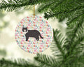 Poodle Cat #1 Cat Christmas Ceramic Ornament - Nai Pet Store