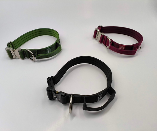 1.5" Tactical Collar with Handle - Cactus Green-1