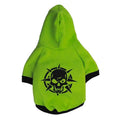 Hooded Scary Skull Fleece Pet T-Shirt - Nai Pet Store