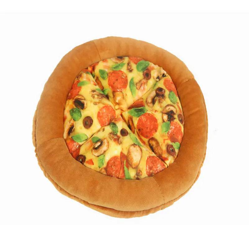 Bite-Resistant Sound Paper Pizza Pet Toy - Nai Pet Store