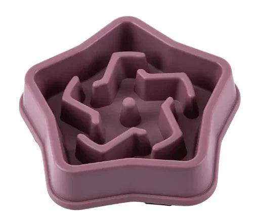 Pet Cat Dog Slow Food Bowl - Nai Pet Store