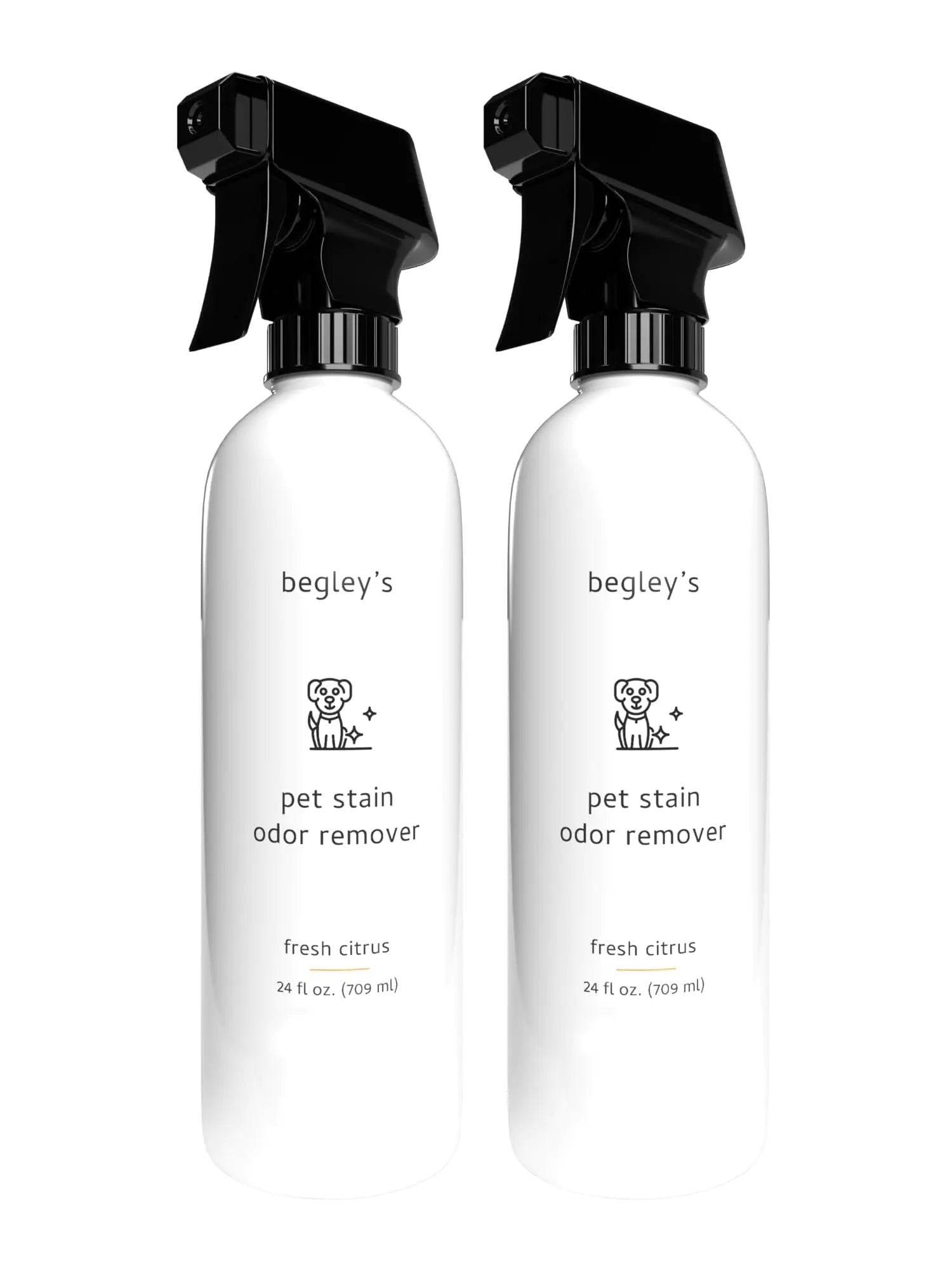 Begleys Pet Stain and Odor Remover- 24 Ounce 2 Pack - Nai Pet Store