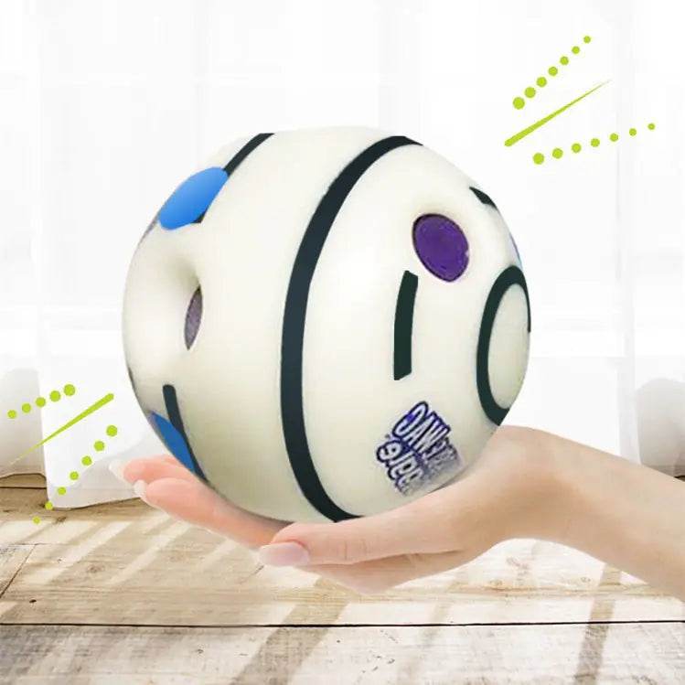 Pet Toy for Dogs - Interactive Chew Ball with Sound - Nai Pet Store