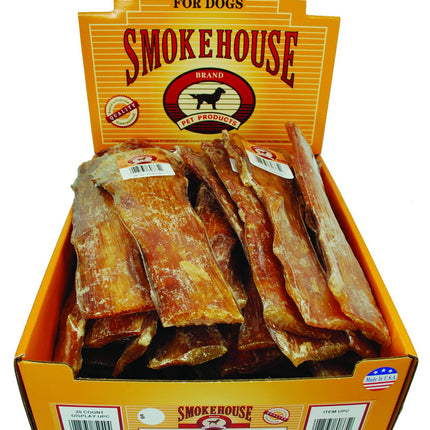 Smokehouse USA Made Prime Beef Tendons | Natural Dog Chew | 10"–12"