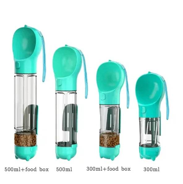 3-in-1 Portable Dog Water Bottle and Food Dispenser - Nai Pet Store