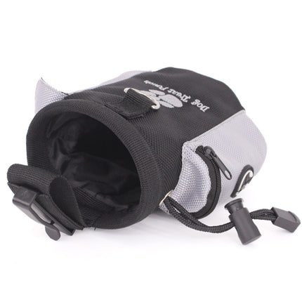 Pet Training Treat Waist Bag | Multi-Pocket | Black