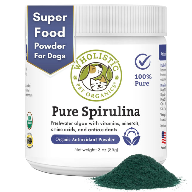 Wholistic Pet Organics Organic Spirulina Powder for Dogs