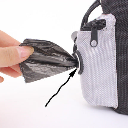 Pet Training Treat Waist Bag | Multi-Pocket | Black