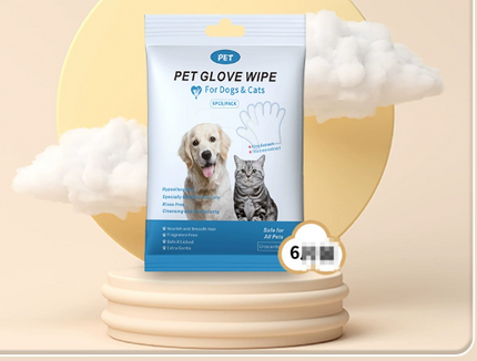 Pet Cleaning Gloves & Wipes — Disposable, Ear, Eye, Tooth & Foot Care