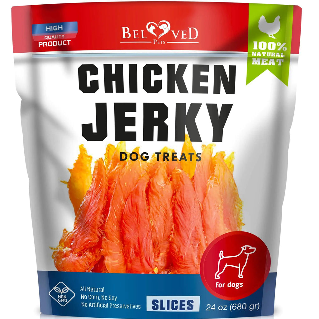 Chicken Jerky Dog Treats 1.5 Lb Human Grade Pet Snacks